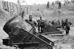 Federal Artillery at Yorktown