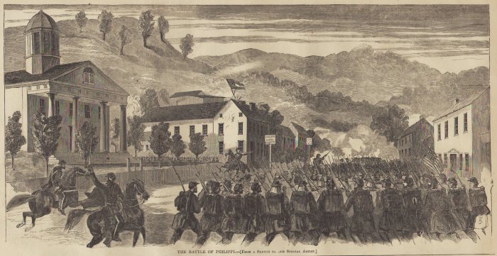 The Battle of Philippi 1861